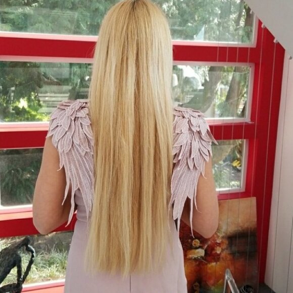 ANGEL WINGS Sky Blue Or Blush Pink … - Picture 4 of 4